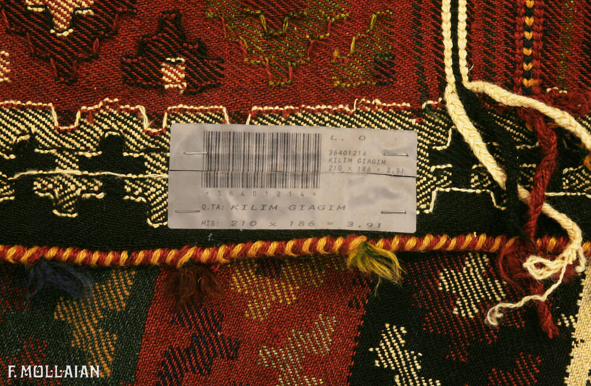 Antique Persian Kilim Jajim n°:36401214